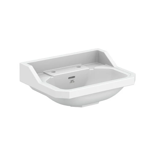 Lefroy Brooks Charterhouse Basin 2 Tap Hole - White