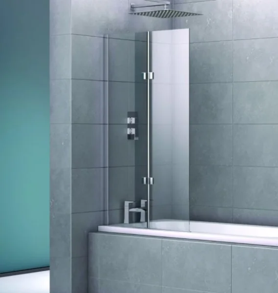 Cubico Genoa Frameless Double Bath Screen