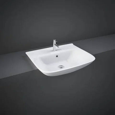 Rak Origin 52cm Semi Recessed Basin 1th product image - Image 1