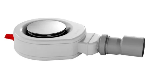 Kaldewei 4104 Ka90 Flat Waste C/w Hair Catcher Cp Cover