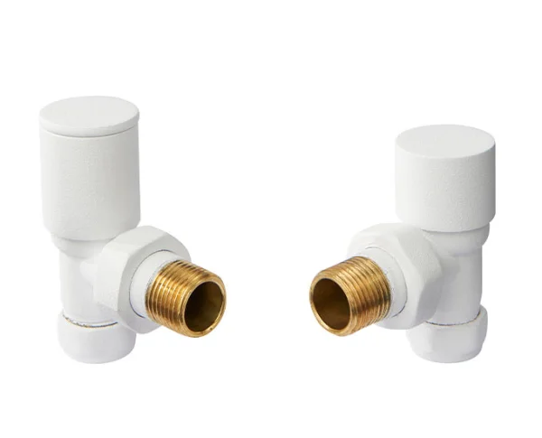 Vogue Arne Valves - Angled 1/2inch X 15mm 82 X 30mm White