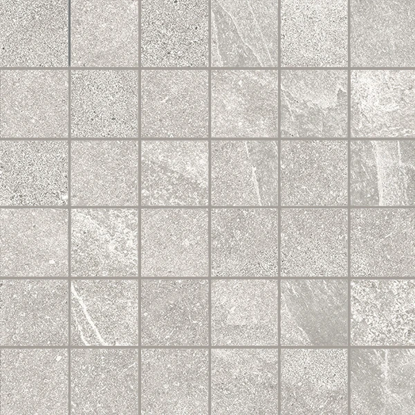 European Tiles Slate Stone SNOW MOSAIC 30 X 30 Tile