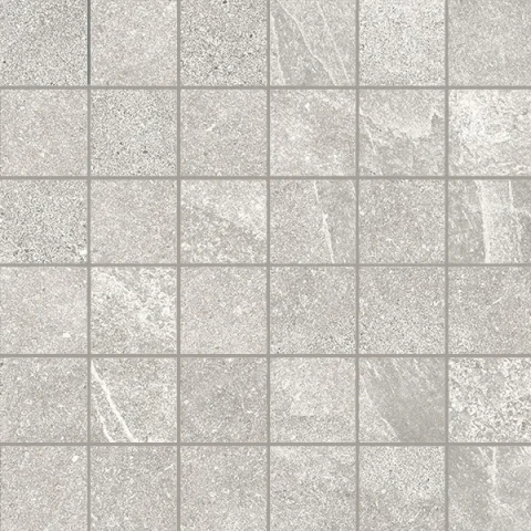 European Tiles Slate Stone SNOW MOSAIC 30 X 30 Tile detail view - Image 2