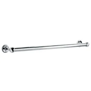 Lefroy Brooks Classic Edwardian 762mm Large Bore Towel Rail - Antique Gold