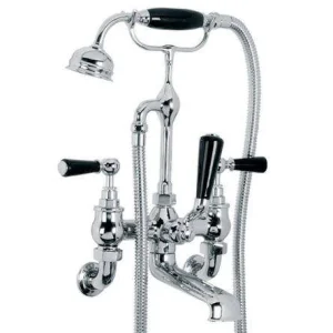 Lefroy Brooks Classic Black Lever W/m Bsm - Chrome
