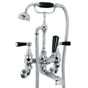 Lefroy Brooks Classic Black Lever W/m Bsm - Chrome product image - Image 1