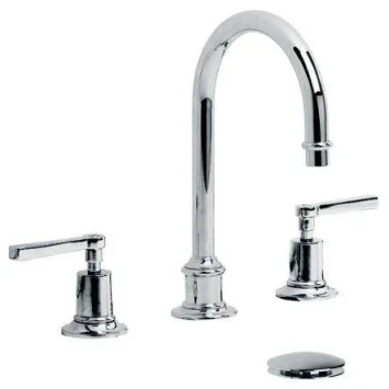Lefroy Brooks Mackintosh Lever Tubular 3h Basin Mixer & Cuw - Chrome product image - Image 1