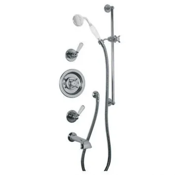 Lefroy Brooks Godolphin Conc Archi Bsm, Flow Ctrl, Spout & Kit - Nickel product image - Image 1