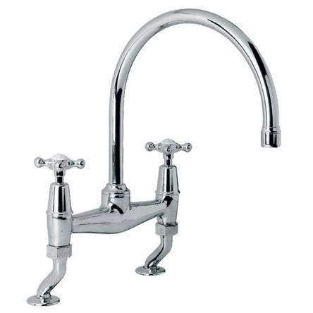 Lefroy Brooks Connaught D/m Bridge Mixer - Chrome
