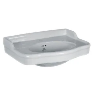 Lefroy Brooks La Chapelle 72cm Basin 1 Tap Hole - White