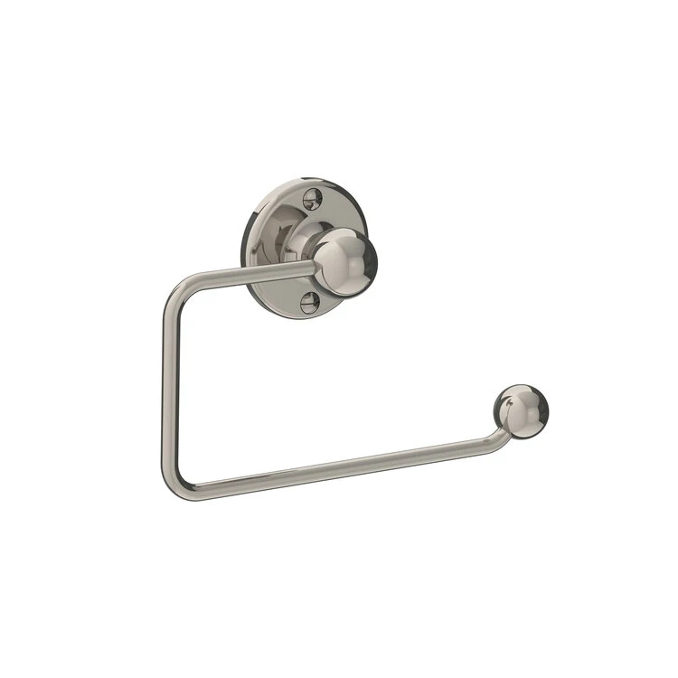 Lefroy Brooks Classic Edwardian Toilet Paper Holder - Nickel