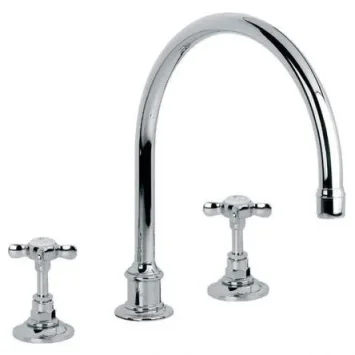 Lefroy Brooks Classic D/m 3h Kitchen Mixer - Nickel product image - Image 1