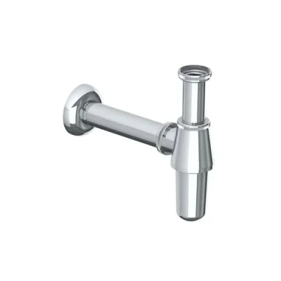 Lefroy Brooks Classic Basin Bottle Trap (1 1/4") - Chrome product image - Image 1