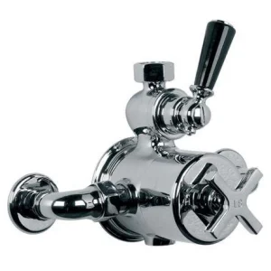 Lefroy Brooks Mackintosh Exp Dual Thermo Valve - Chrome