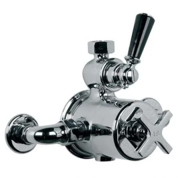 Lefroy Brooks Mackintosh Exp Dual Thermo Valve - Chrome product image - Image 1
