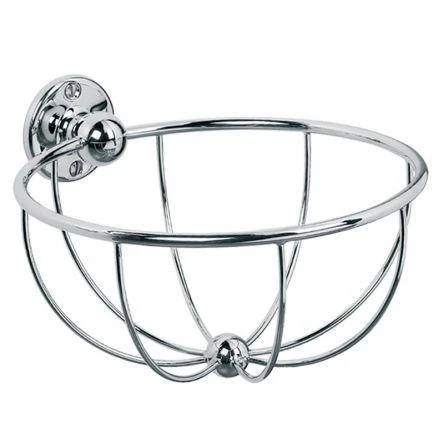 Lefroy Brooks Classic W/m Circular Sponge Basket - Chrome