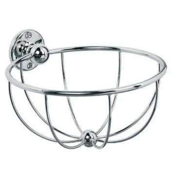 Lefroy Brooks Classic W/m Circular Sponge Basket - Chrome product image - Image 1