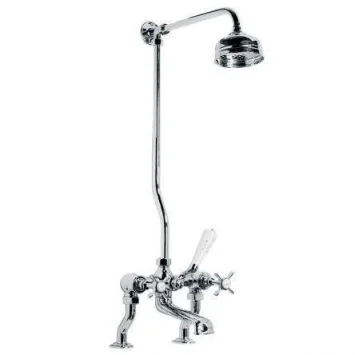 Lefroy Brooks Classic D/m Bsm With Riser & 5" Rose - Nickel product image - Image 1