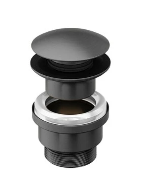 Abacus Professional Universal Click-freeflow Basin Waste - Matt Anthracite