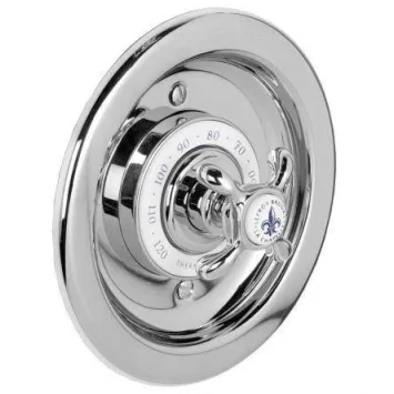 Lefroy Brooks La Chapelle Conc Archipelago Thermo Valve - Chrome product image - Image 1