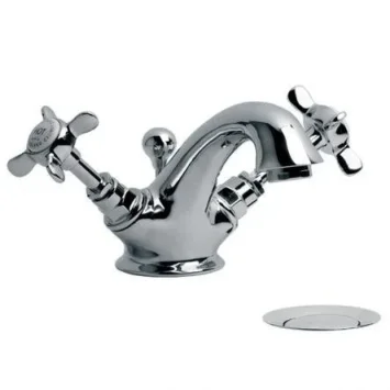 Lefroy Brooks Classic Mono Basin Mixer With Puw - Chrome product image - Image 1