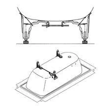 Kaldewei 5032 Box Bath Feet Only
