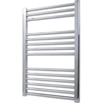 Vogue Focus (Straight) Towel Radiator Heating Only - Chrome 1200X500 product image - Image 1