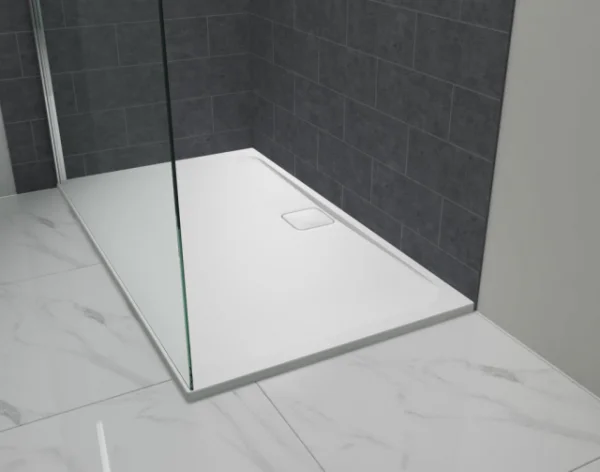Merlyn Level 25 Offset Quadrant Slip Resistant Tray Left Hand 1200 X 900mm