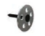 Abacus Elements 35mm Washer & 45mm Screw 50 Pack