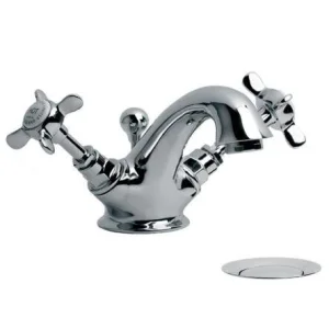 Lefroy Brooks Classic Mono Basin Mixer With Puw - Nickel