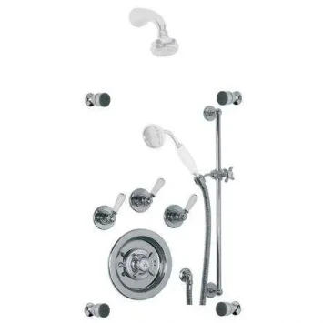 Lefroy Brooks Godolphin Conc Archi Valve, Flow Ctrl, Kit & Jets - Chrome product image - Image 1
