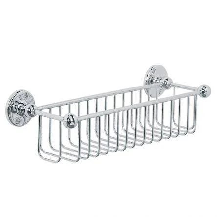 Lefroy Brooks Classic Shower Bottle Rack - Antique Gold