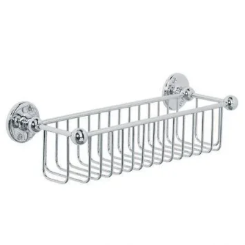 Lefroy Brooks Classic Shower Bottle Rack - Antique Gold product image - Image 1