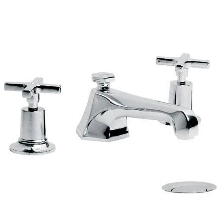 Lefroy Brooks Mackintosh D/m 3h Basin Mixer With Puw - Nickel