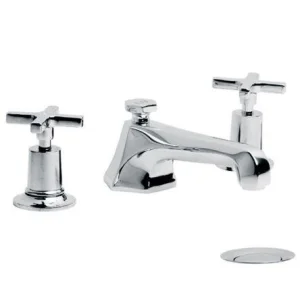 Lefroy Brooks Mackintosh D/m 3h Basin Mixer With Puw - Nickel