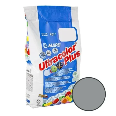 Mapei Ultracolor Plus 112 Medium Grey Grout 5kg product image - Image 1