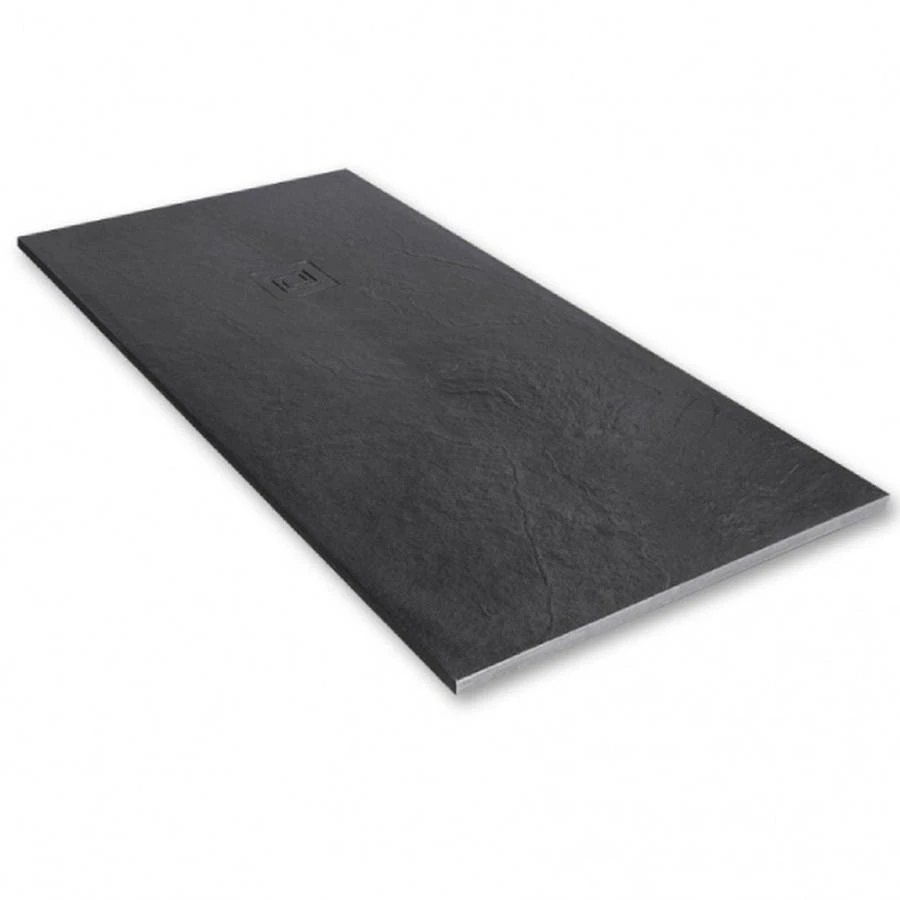 Merlyn Truestone Rectangle Tray Pure Black 1200 X 900mm