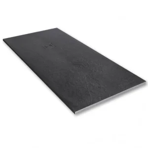Merlyn Truestone Rectangle Tray Pure Black 1200 X 900mm