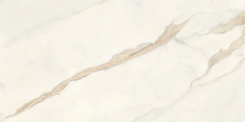 European Tiles Calacatta Extra Beige Matt Wall & Floor Tile 60x120cm detail view - Image 3