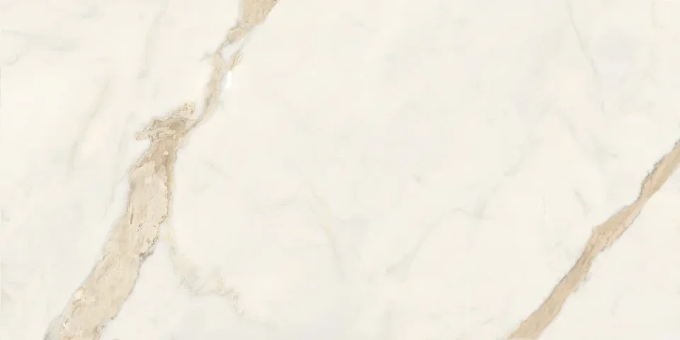 European Tiles Calacatta Extra Beige Matt Wall & Floor Tile 60x120cm detail view - Image 4