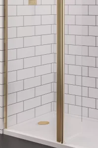 Eastbrook Vantage 8mm Flipper Panel 300 X 2000 Brushed Brass