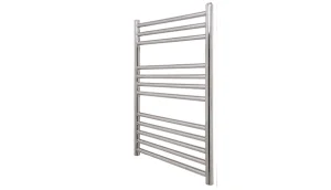 Vogue Chube Towel Radiator Heating Only - Polished Stainless Steel 1600X400