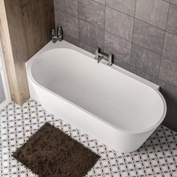 Eastbrook Bray 1600 Lh Bath Inc Waste White