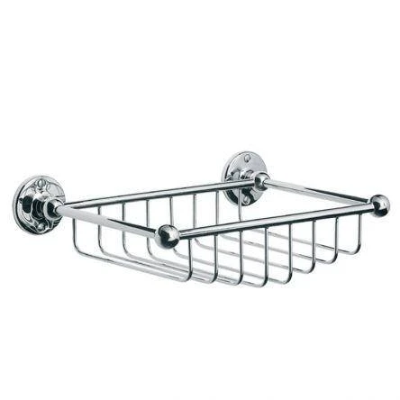 Lefroy Brooks Classic Edwardian Wire Sponge Dish - Chrome