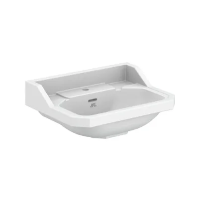 Lefroy Brooks Charterhouse Basin 1 Tap Hole - White product image - Image 1