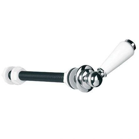 Lefroy Brooks Classic Ext Cistern Lever - Nickel