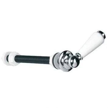 Lefroy Brooks Classic Ext Cistern Lever - Nickel product image - Image 1