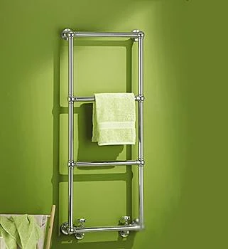 Vogue Ballerina WM - BR Towel Radiator Heating Only - Chrome 1575X525