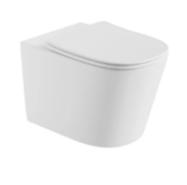 OPAZ WALL HUNG WC AND SLIMLINE SEAT PACK MATT WHITE