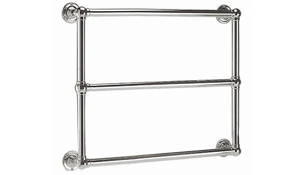 Vogue Ballerina WM - BR Towel Radiator Electric Only - Chrome 675X825
